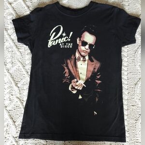 Panic! At The Disco Black Small Band Shirt